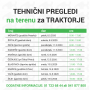 Tehnični pregledi na terenu za traktorje 2020