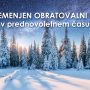 Spremenjen obratovalni čas v prednovoletnem času