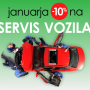 POPUST na servis vozila v JANUARJU 2022